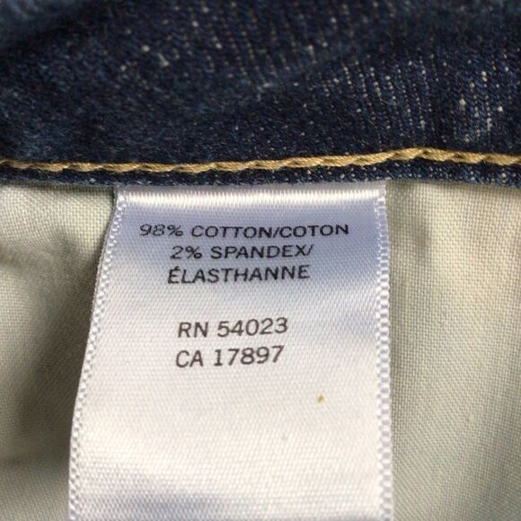 BANANA republic pedal pusher pants jeans stretchy cotton blend medium rise 28/6 - Picture 6 of 12